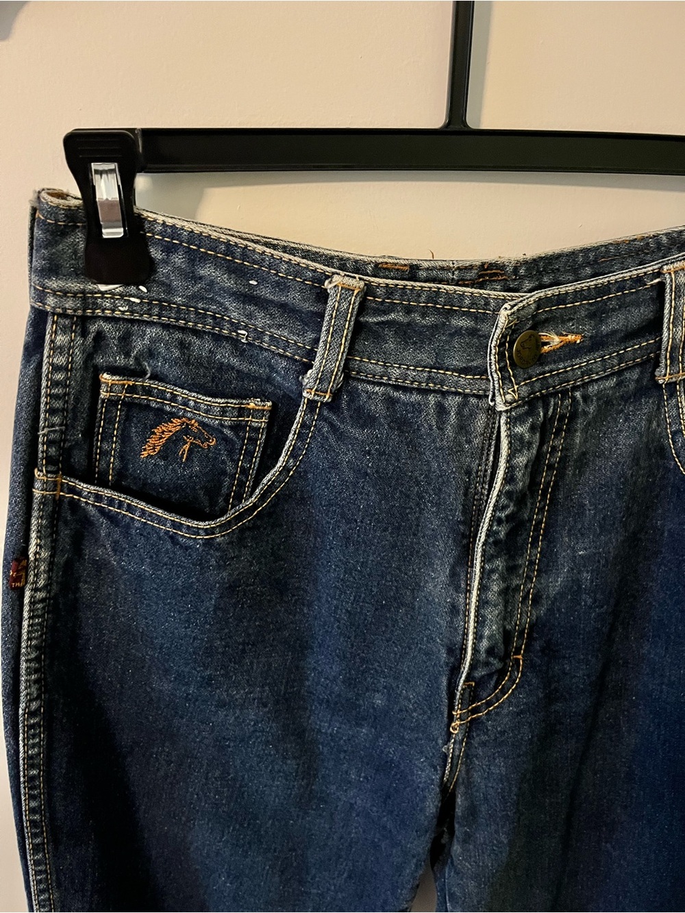 Vintage Jordache Jeans with Embroidered Horse